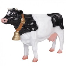 Statue vache résine avec