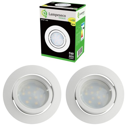 Lot spot led - spot, encastrable