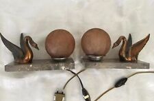 Ancienne paire de lampes sur