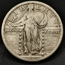 Quarter dollar cents 1920 - 25,