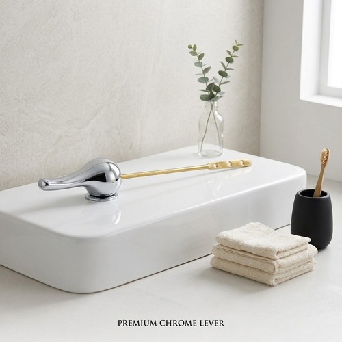 Clé bouton cuve toilette - clé, à