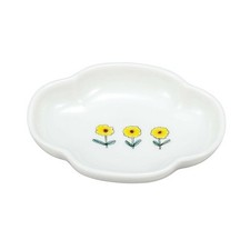 Assiette Petite Fleurs Jaunes