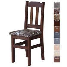 Chaise chaise rembourrée NOIX