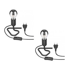 2x lampe de table / douille /