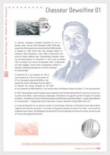 france 2022 Hunter Dewoitine D1 avion airplane military plane fighter 1v DOC PHI