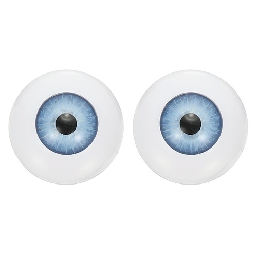 Yeux poupée 24mm 2 pcs - de,