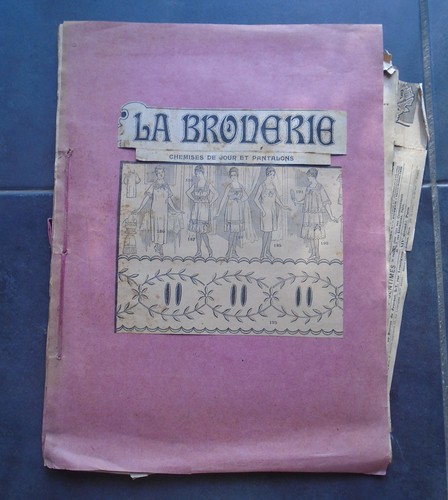 Broderie recueil couprures - la,