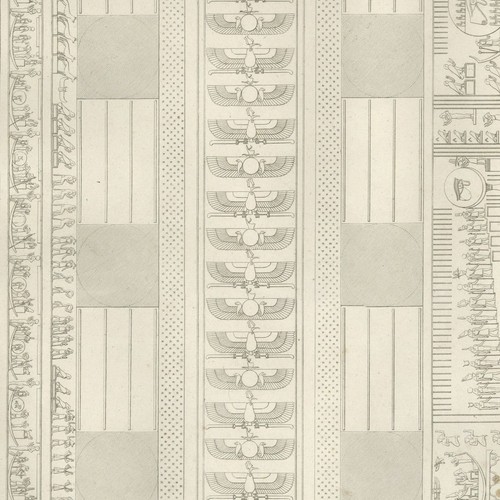 Portique temple denderah - portique,