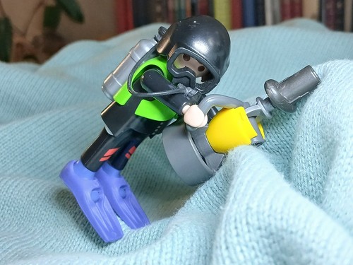 Plongée playmobil plongeur - plongée,