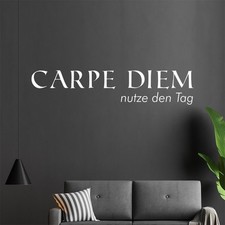 Carpe Diem Autocollant Murale Salon 0917