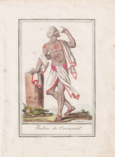 Inde coromandel costumes - inde,