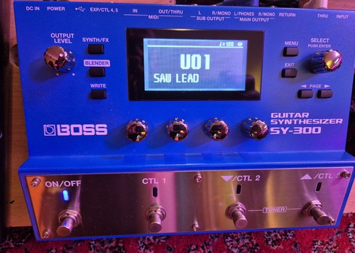 Pédale boss 300 - sy-300, guitare