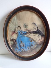 GRAVURE DE MODE DANS CADRE