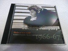 CD JOHNNY HALLYDAY  NOIR C'EST