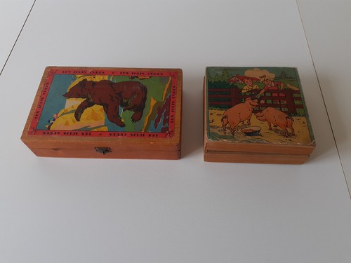 Les jolis cubes jouets anciens