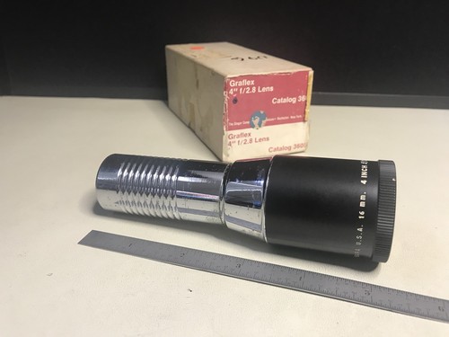 Graflex 8 lens 16mm - 4", f/2.8
