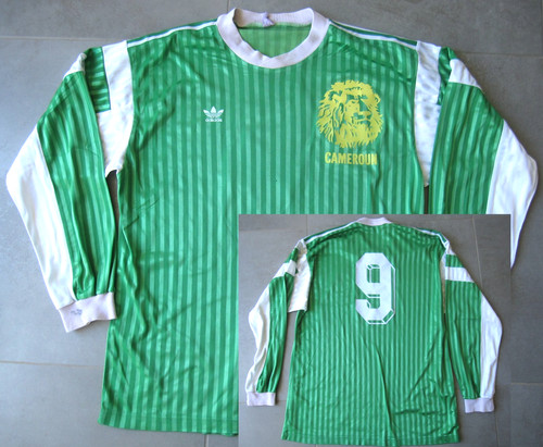 Maillot cameroun 1990 adidas - maillot,