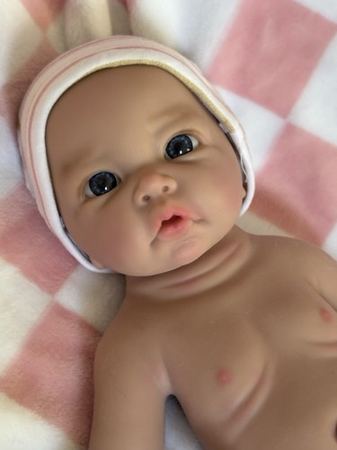 Full silicone reborn - baby, girl