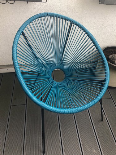 Fauteuil jardin acapulco - fauteuil, bleu