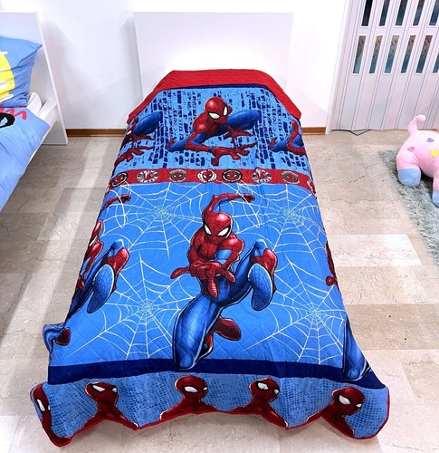 Couvre lit spiderman - couvre-lit,
