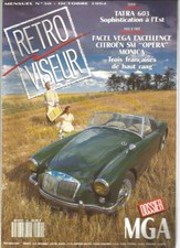 RETROVISEUR N°50 DOSSIER : MGA / TATRA 603/ SOLYTO / OPEL KAPITAN / 2 CV AZ 1956