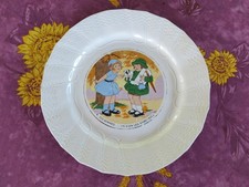 Assiette à Dessert Parlante Sarreguemines DV Scène d Enfants "Bicot" N°4 20cm
