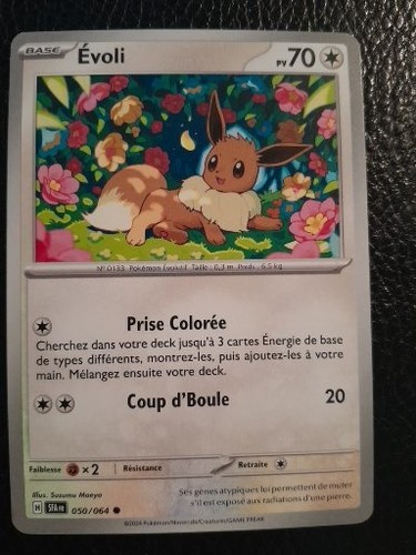 Carte pokémon evoli 050 064 - pokémon, 050/064