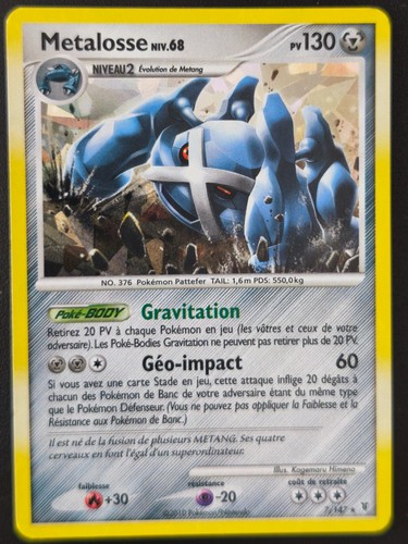 Carte pokemon metalosse - carte,