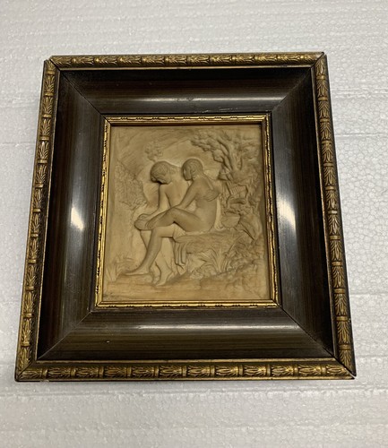 Ancien bas relief romantique - bas,