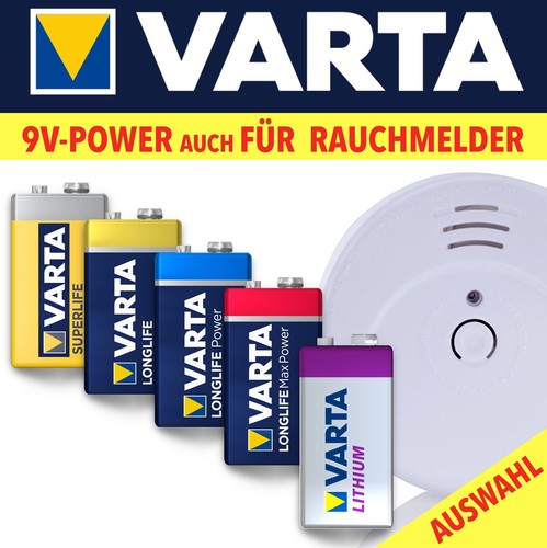 Varta piles détecteur - varta, de