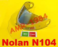 Visière Original Nolan N104 Argent + Pinlock NMS-03L à Partir De XL A XXL