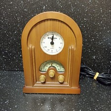 Radio horloge déco vintage