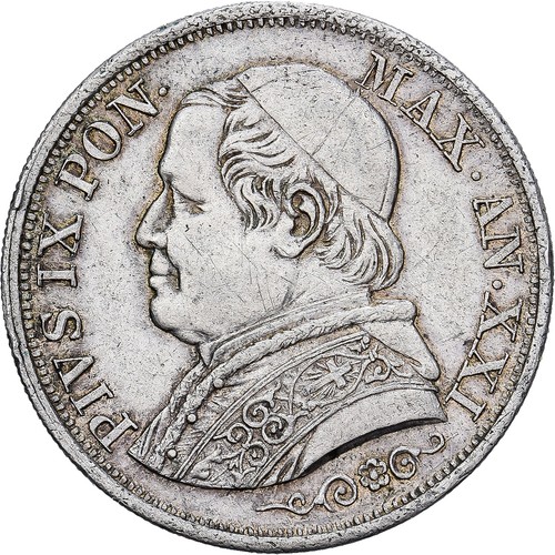 Vatican pius lira 1866 - pius,
