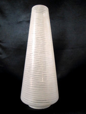 VERRE de LAMPE CONIQUE teinté