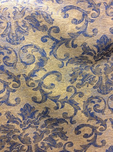 Tissu rideau bleu - rideau,