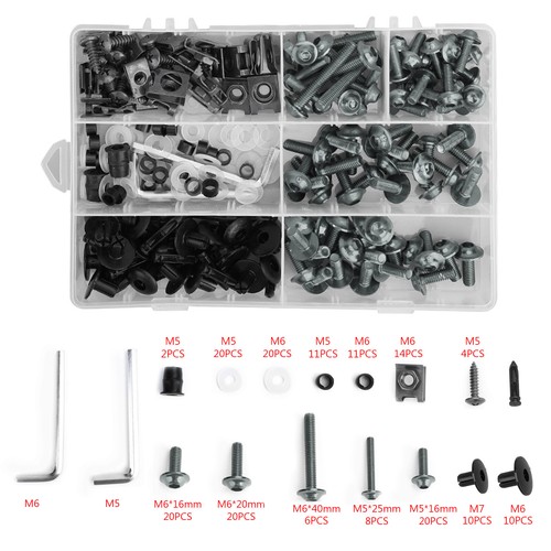 198pcs fixations clips - 198pcs,