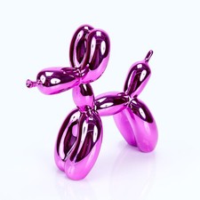 Limited Balloon Dog Resin Rose