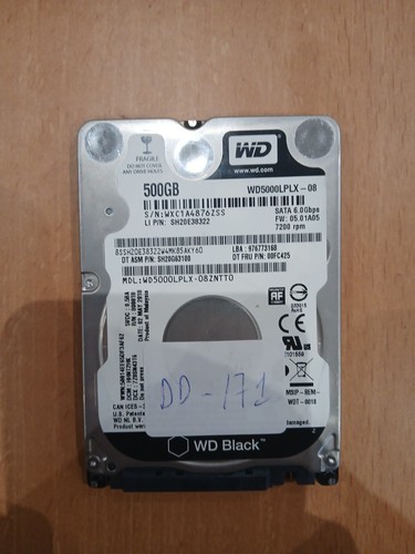 Blue disque dur - blue, 500gb