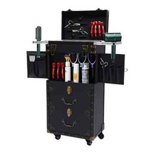 Valise de Maquillage à roulettes Coiffeur Styliste meuble coiffure