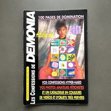 SM DEMONIA N°1 De Mars 1992 - 100 Pages De Domination - Vos Confessions Hard