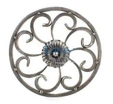 Ornement en fer forgé fer forgé 300x300mm grille pour garde-corps 13.408F