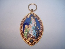 Médaille émaillée ND Du