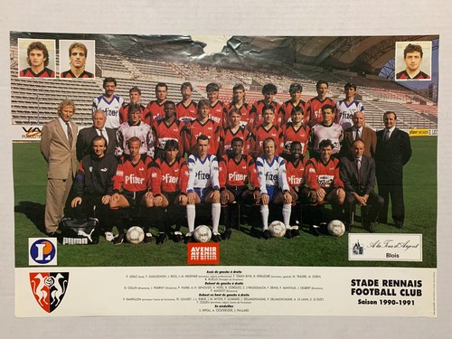 Poster stade rennais - poster, fc