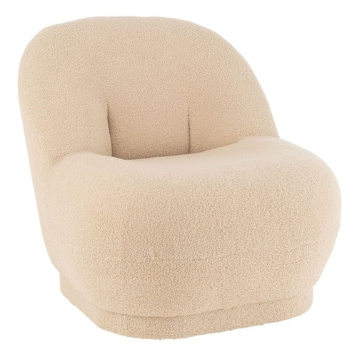 Fauteuil design bouclette - fauteuil,