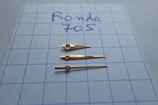 Ronda 705 : 3 aiguilles dorées