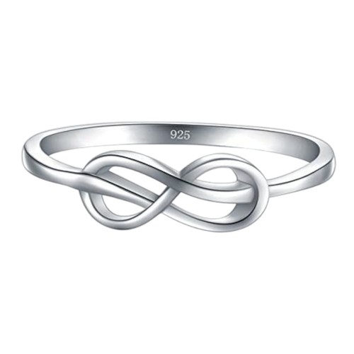 Bague alliance infini argent - alliance,