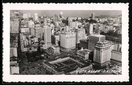 Porto alegre vista aérea - porto,