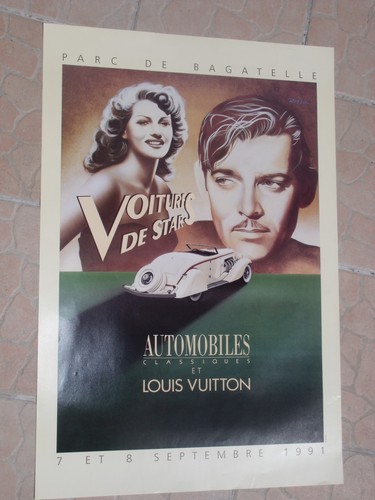 Affiche louis vuitton - affiche,