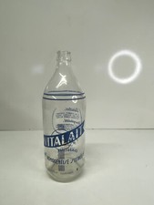 Ancienne bouteille de lait en verre vitalait 1 L dans son jus vintage