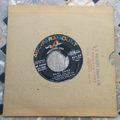 Paul anka vinyle - vinyle, i